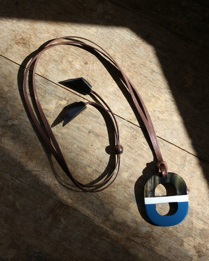 BYFK/Buffalo Horn Glasses Holder  "type 3"
