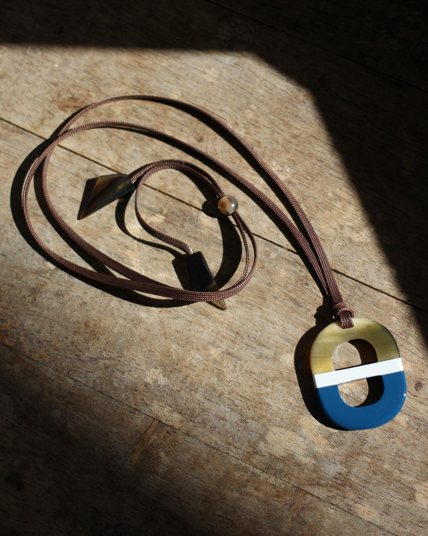 BYFK/Buffalo Horn Glasses Holder  "type 3"