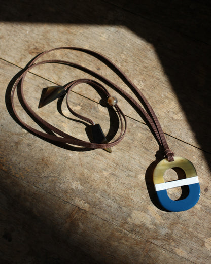 BYFK/Buffalo Horn Glasses Holder  "type 3"