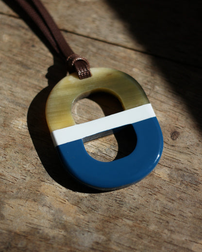 BYFK/Buffalo Horn Glasses Holder  "type 3"