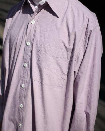 SOWBOW(蒼氓)/ROUND BOTTOM RC SHIRT"PURPLE"