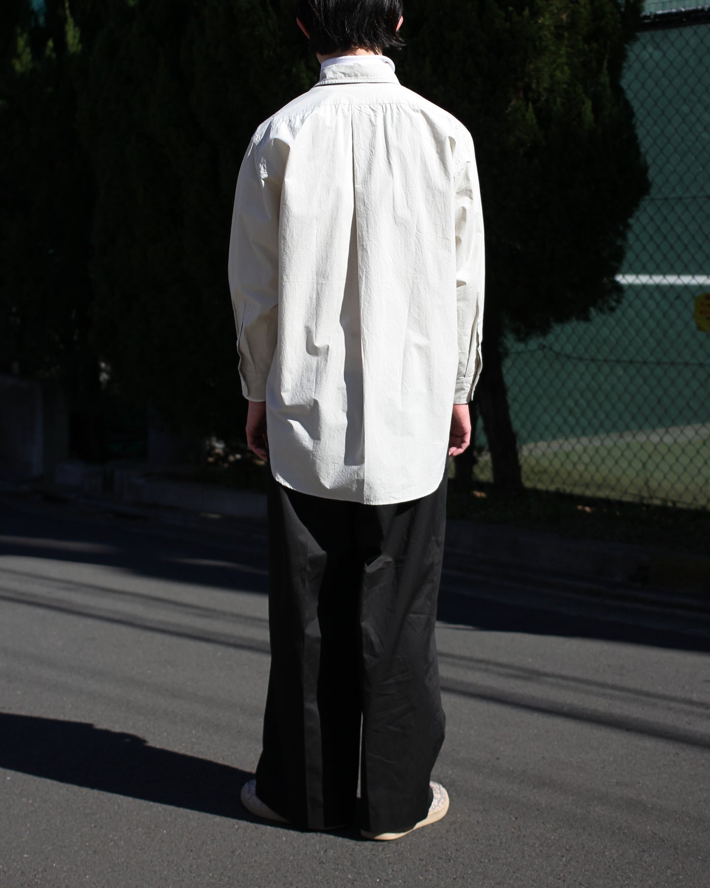 SOWBOW(蒼氓)/ROUND BOTTOM RC SHIRT"NATURAL"