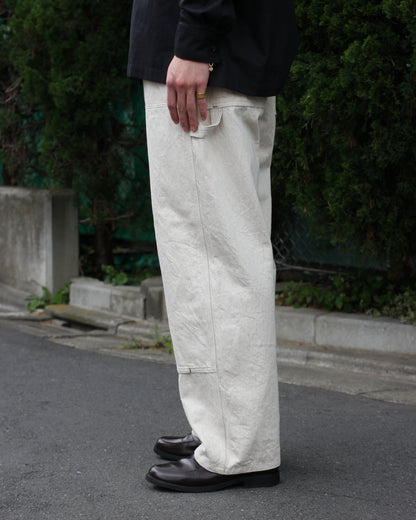 SOWBOW(蒼氓)/DOUBLE KNEE PAINTER PANTS"NATURAL"