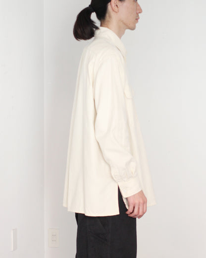 SOWBOW(蒼氓)/FLAP POCKET WORK SHIRT "NATURAL"