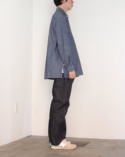 SOWBOW(蒼氓)/FLAP POCKET WORK SHIRT "INDIGO"