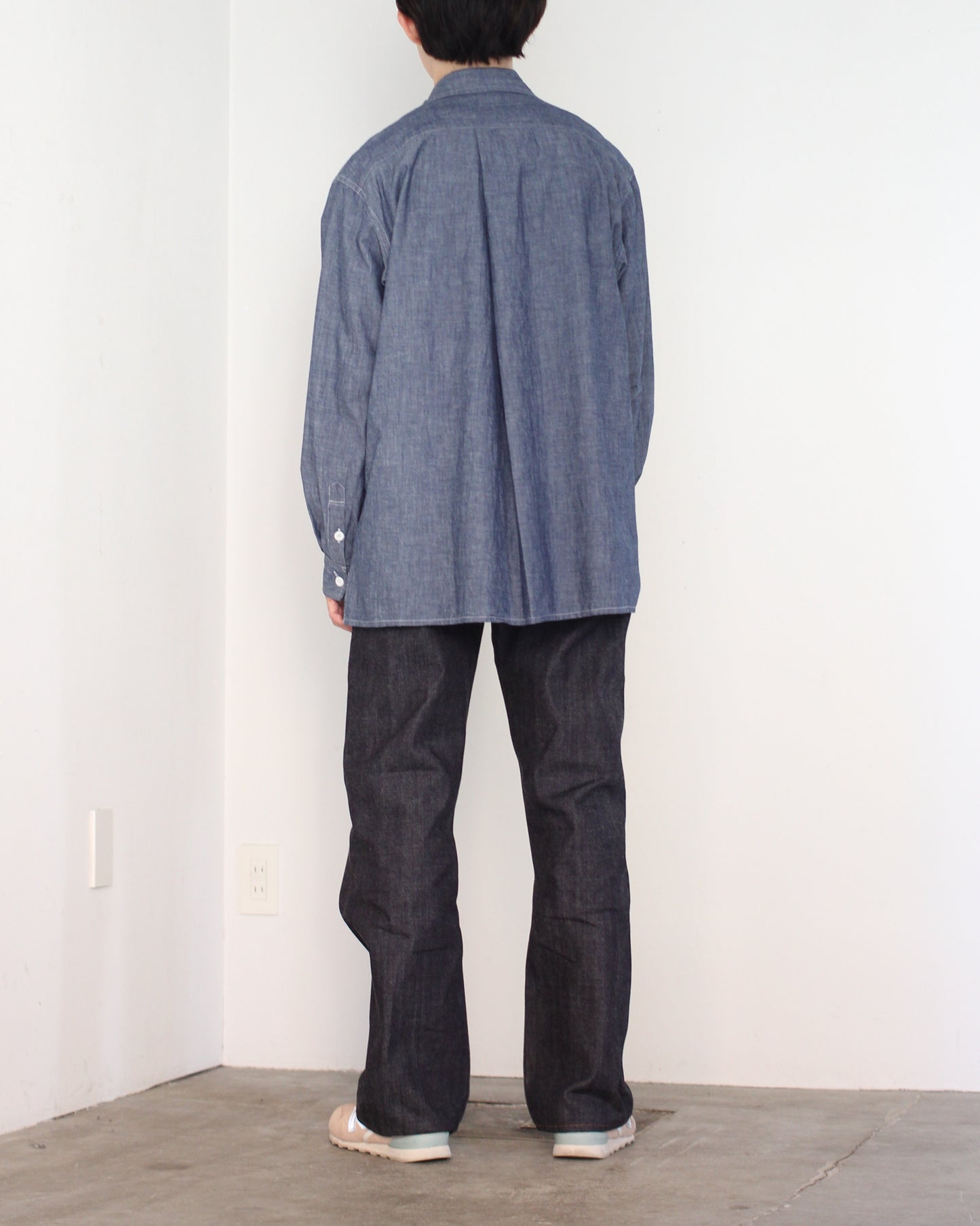 SOWBOW(蒼氓)/FLAP POCKET WORK SHIRT "INDIGO"