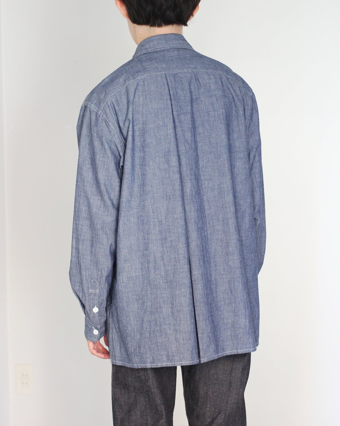 SOWBOW(蒼氓)/FLAP POCKET WORK SHIRT "INDIGO"