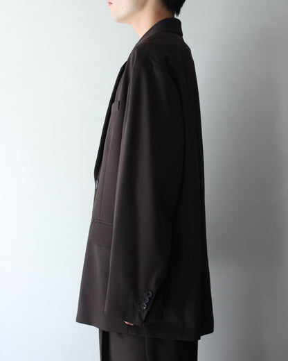 ssstein/OVERSIZED SINGLE BREASTED JACKET "MILITARY KHAKI"
