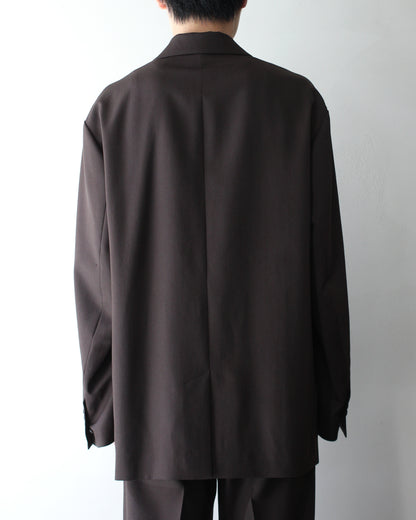 ssstein/OVERSIZED SINGLE BREASTED JACKET "MILITARY KHAKI"