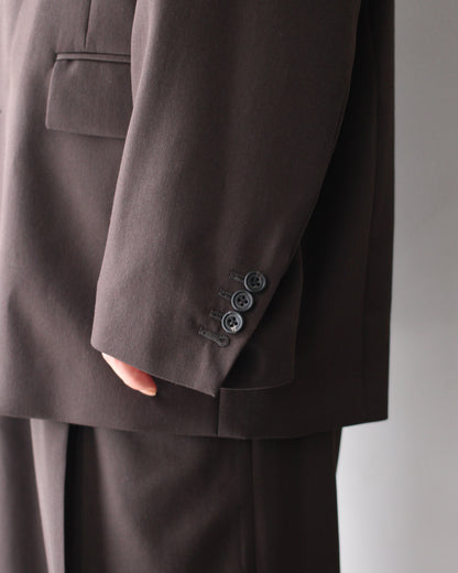 ssstein/OVERSIZED SINGLE BREASTED JACKET "MILITARY KHAKI"