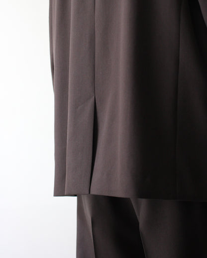ssstein/OVERSIZED SINGLE BREASTED JACKET "MILITARY KHAKI"