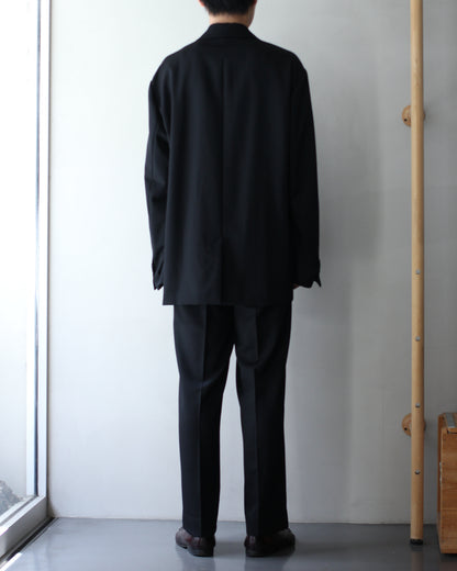 ssstein/OVERSIZED SINGLE BREASTED JACKET "BLACK"