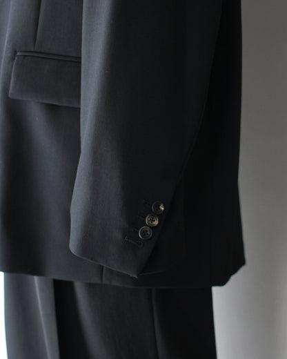 ssstein/OVERSIZED SINGLE BREASTED JACKET "BLACK"