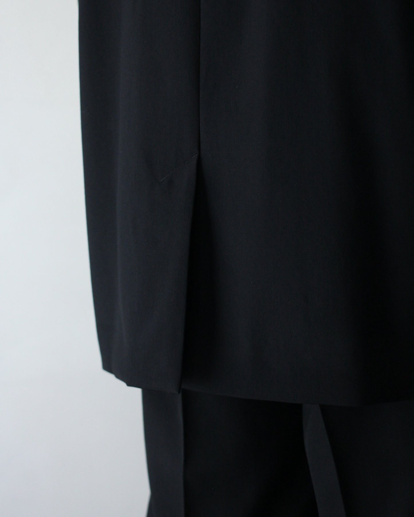 ssstein/OVERSIZED SINGLE BREASTED JACKET "BLACK"
