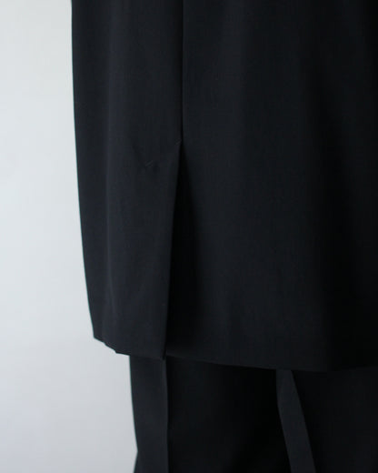 ssstein/OVERSIZED SINGLE BREASTED JACKET "BLACK"