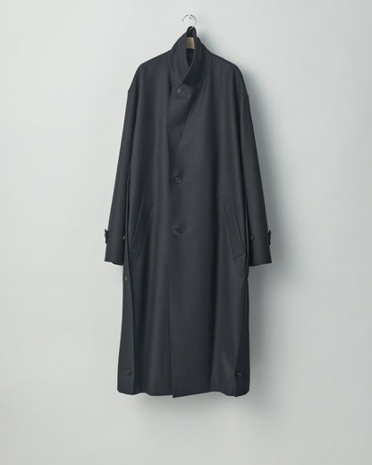 stein / OVERSIZED LAYERED SINGLE COAT "DARK NAVY"