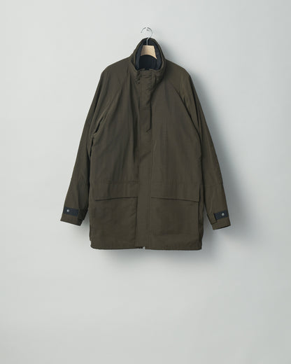 stein / REVERSIBLE MILITARY JACKET "MILITARY KHAKI"