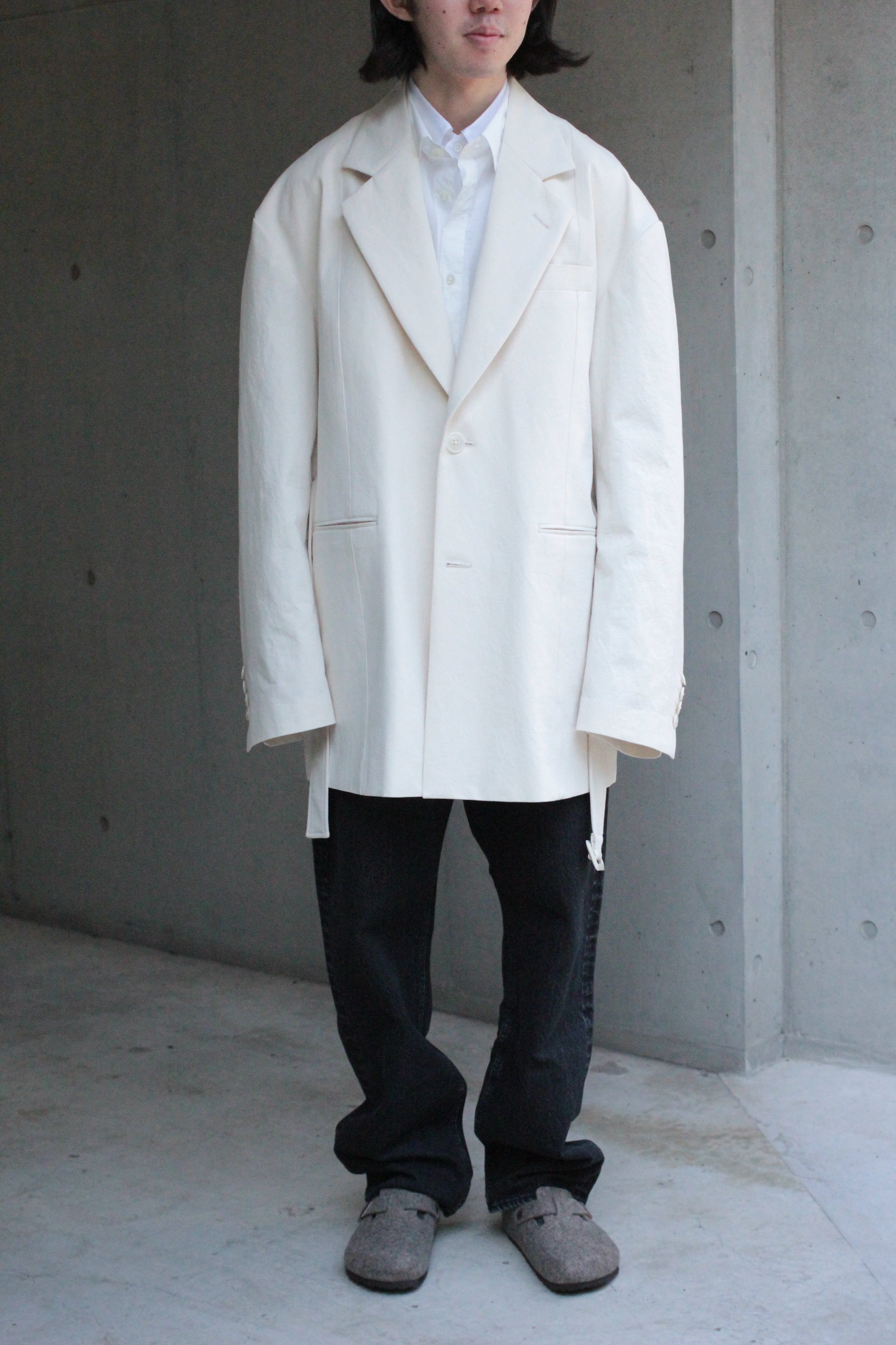 stein(シュタイン) / oversize gradation pleats jacket – feets