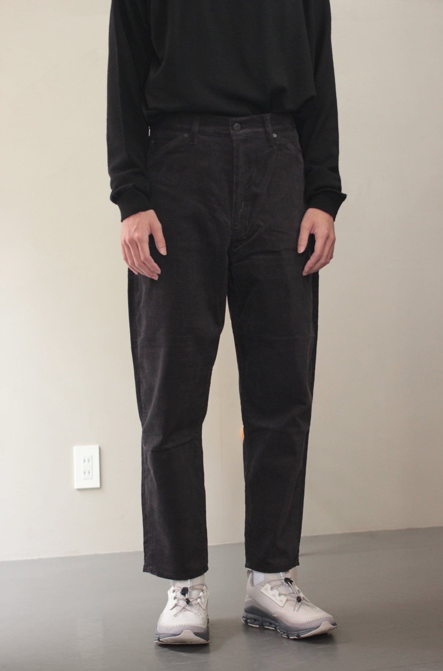 STABILIZER GNZ /  0-42c(EXTRA WIDE TAPERED) "BLACK CORDUROY"
