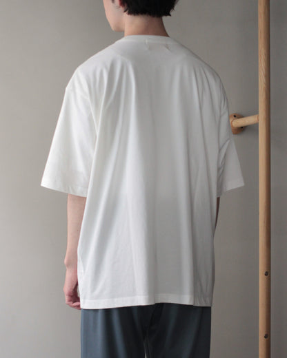 seven by seven（セブンバイセブン）pocket tee s/s -technorama"WHITE"