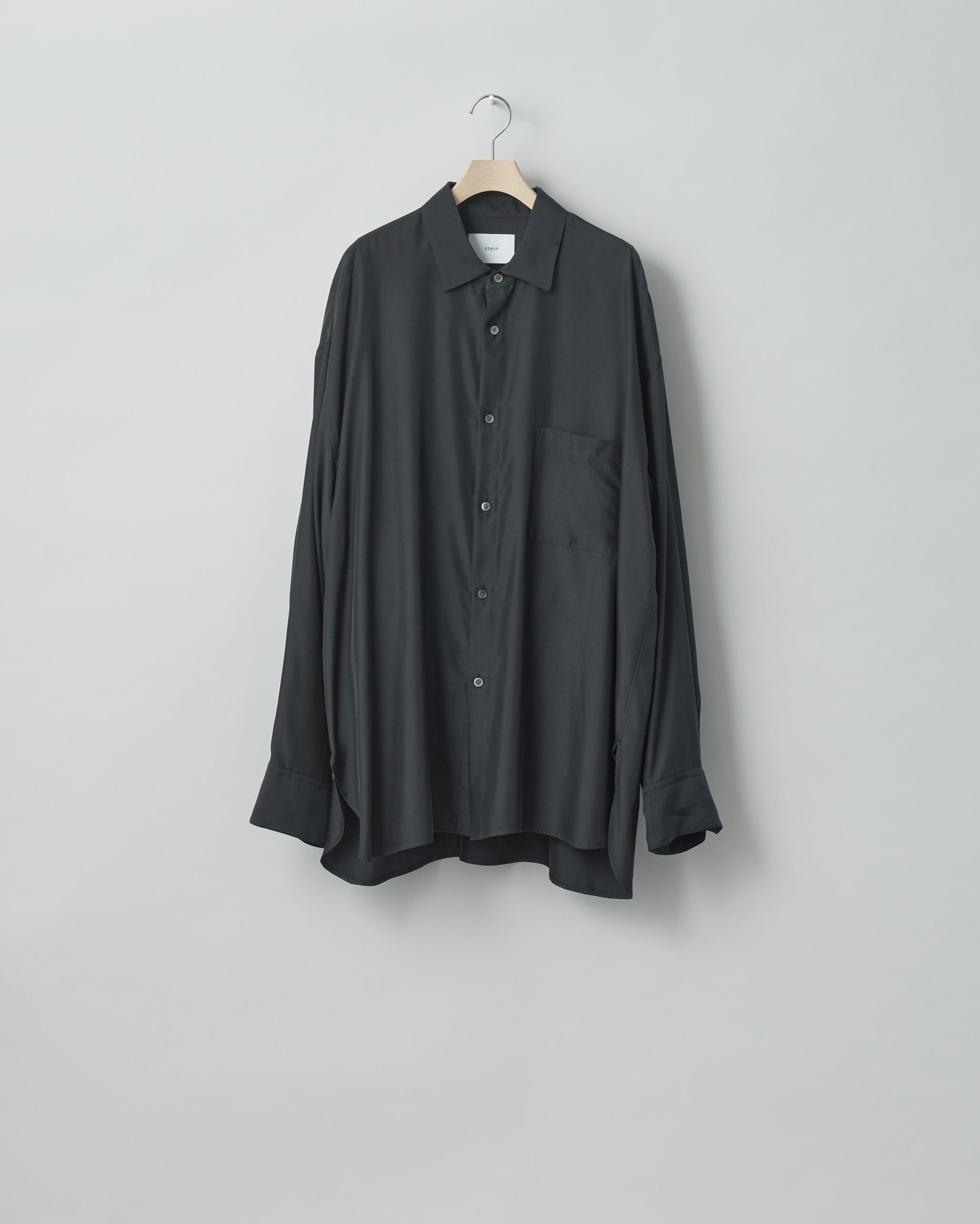 stein / OVERSIZED CUPRO LS SHIRT 