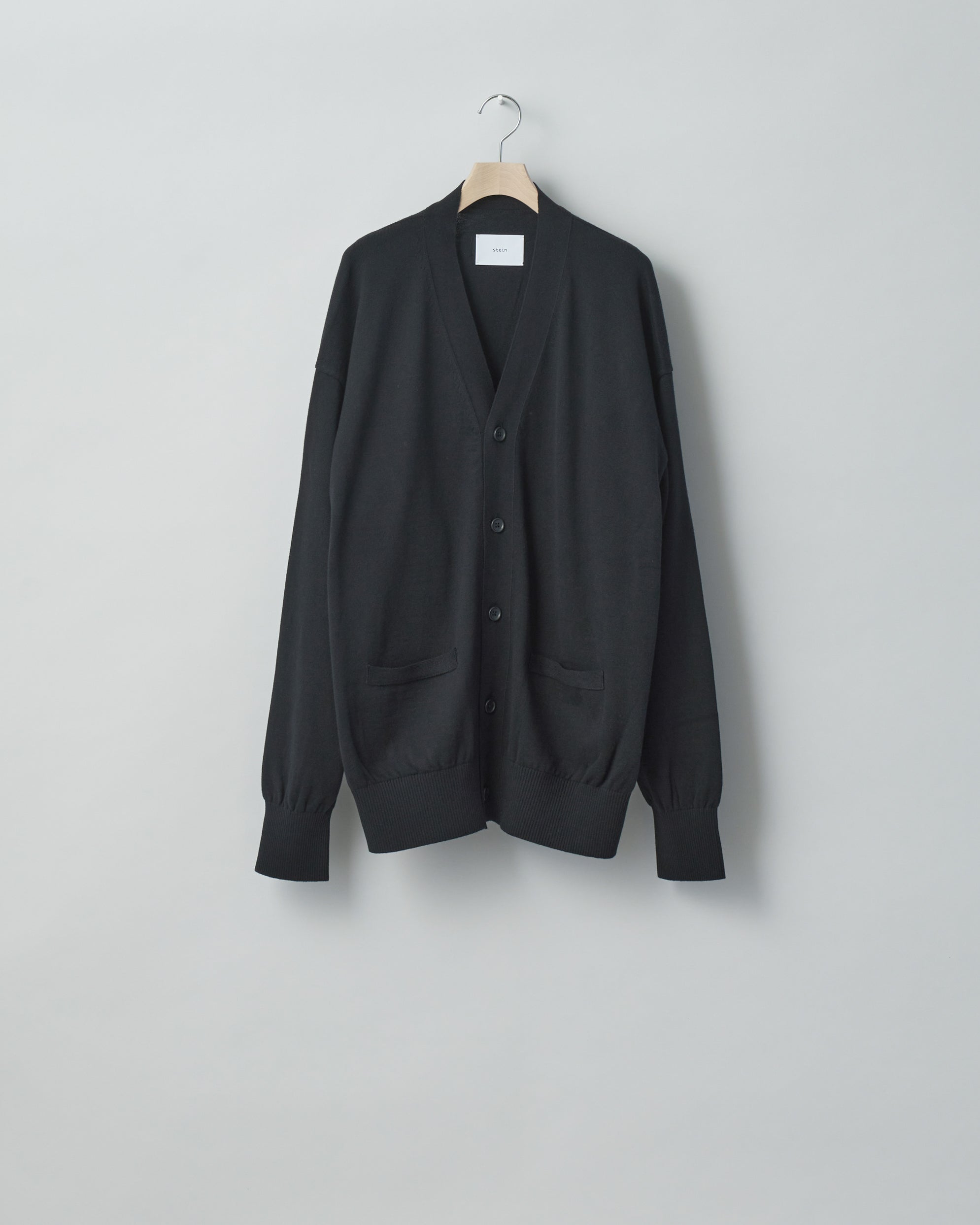 stein / COTTON CASHMERE KNIT CARDIGAN 