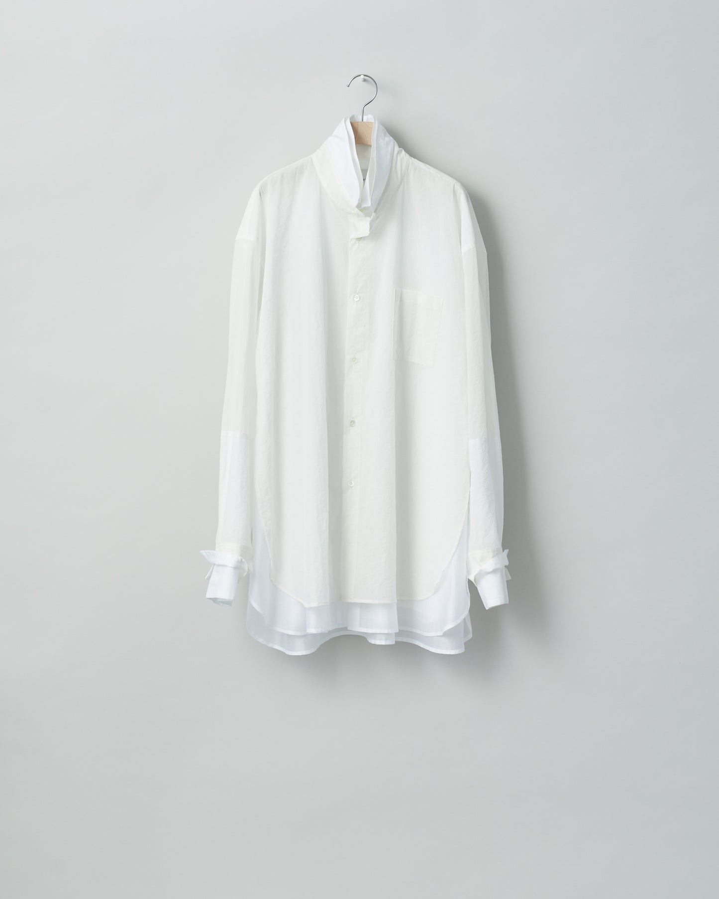 stein /  OVERSIZED LAYERED SHIRT (TL) "OFF"